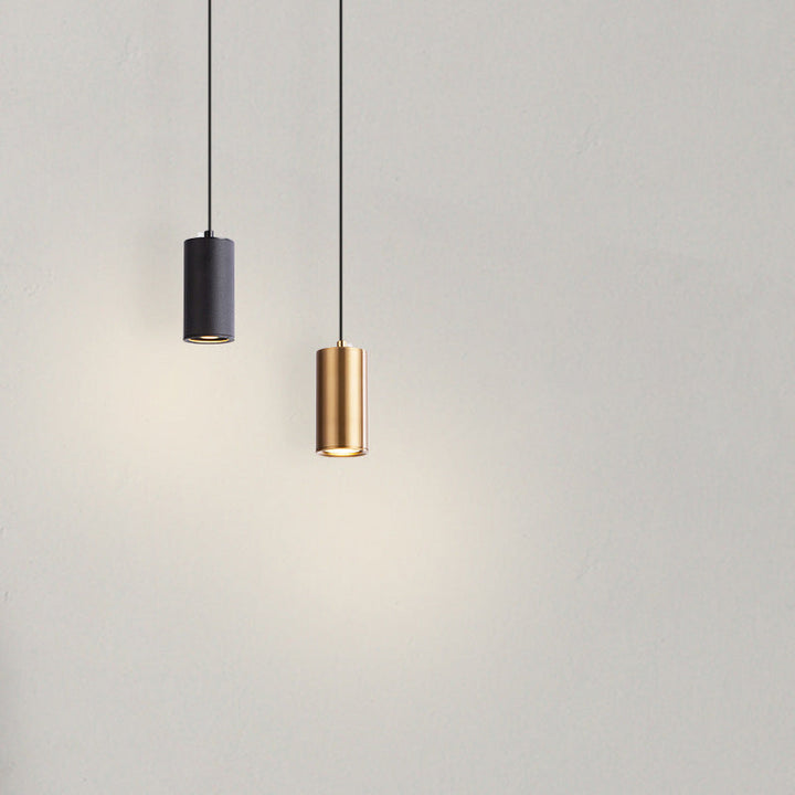 Minimalist Nordic Column Iron Pendant Light