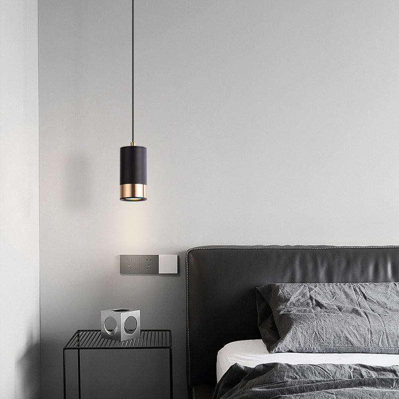 Minimalist Nordic Column Iron Pendant Light