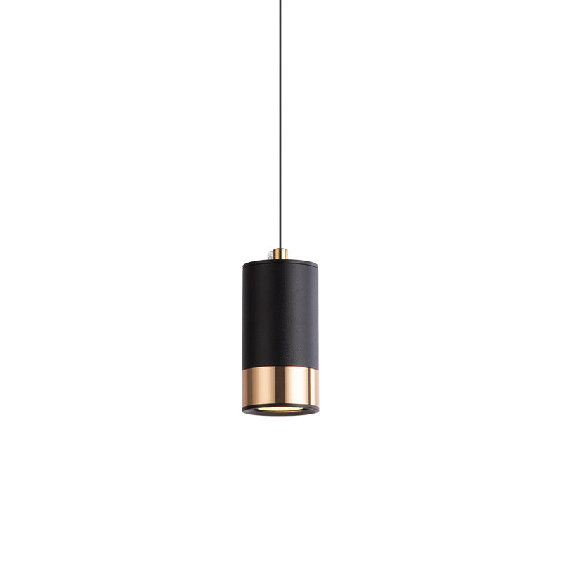 Minimalist Nordic Column Iron Pendant Light