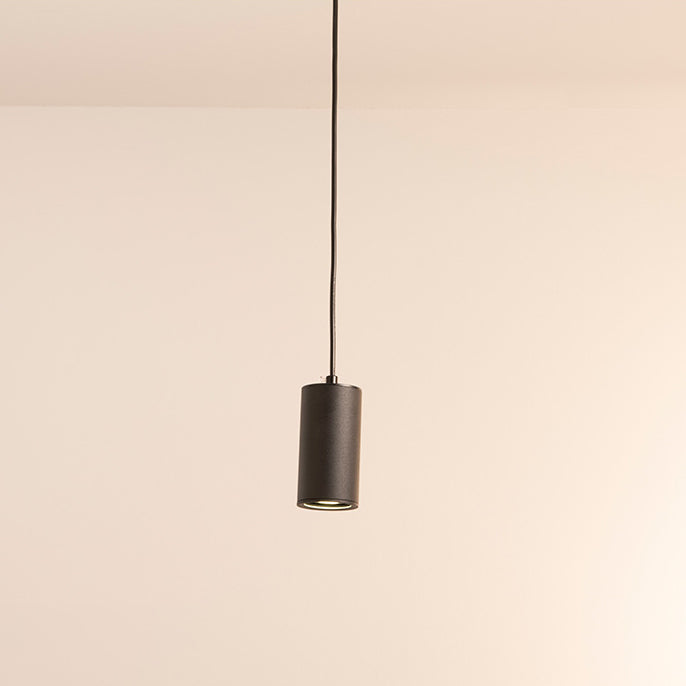 Minimalist Nordic Column Iron Pendant Light