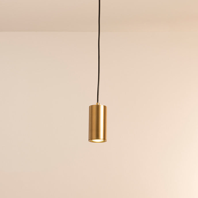 Minimalist Nordic Column Iron Pendant Light