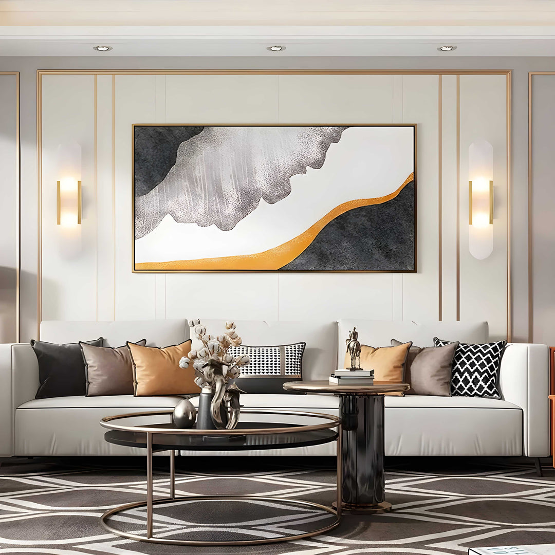 Marble 1-Light LED Nordic Alabaster Wall Sconce