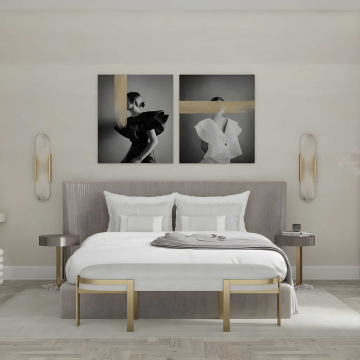 Marble 1-Light LED Nordic Alabaster Wall Sconce