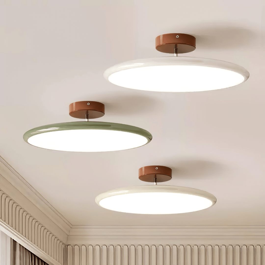 Retro Round Adjustable Scandinavian Ceiling Light