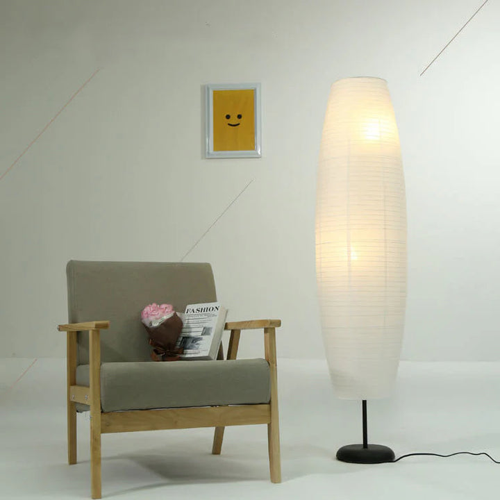 Dual Light Japandi Style Floor Lamp