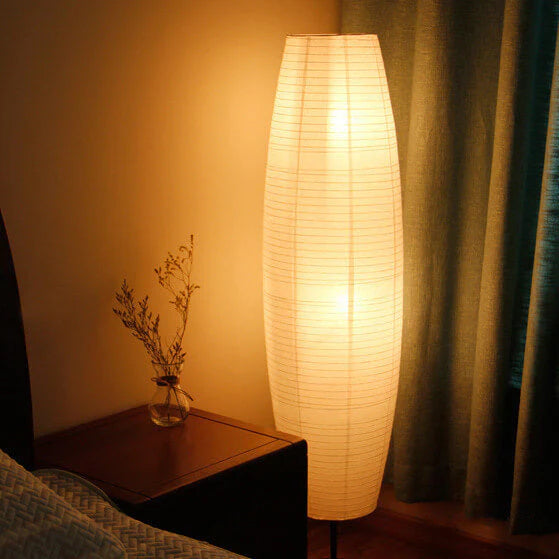 Dual Light Japandi Style Floor Lamp