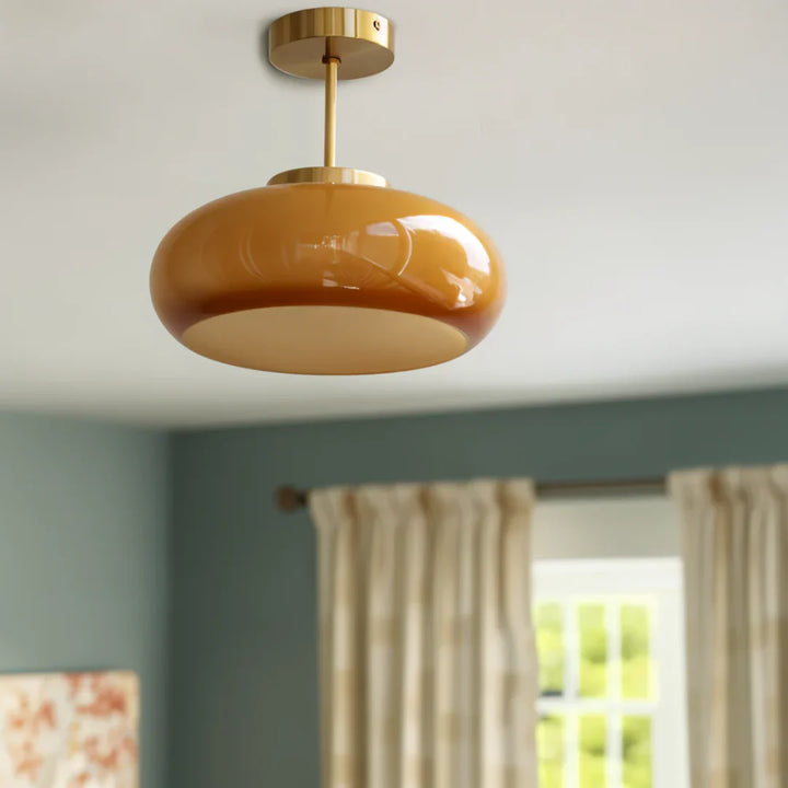 Retro Single Bulb Ceiling Light
