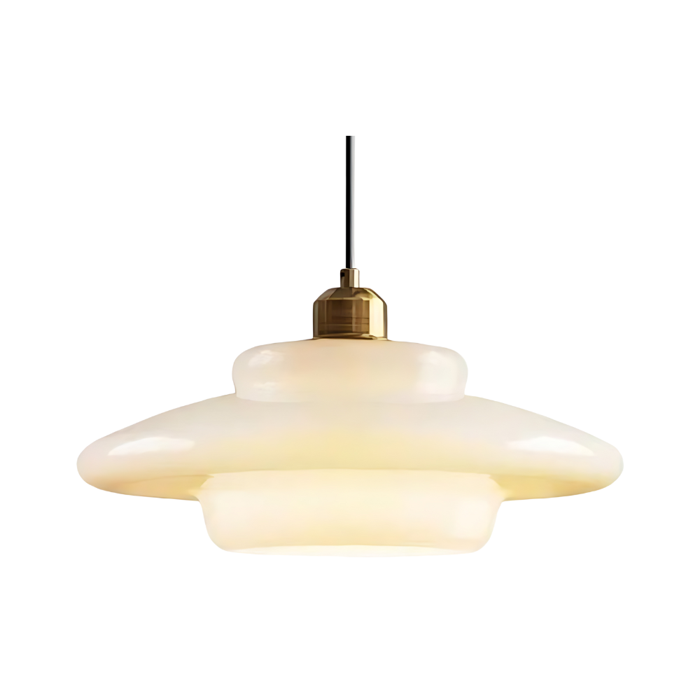 Vintage-Inspired Art Deco Drop Pendant Light
