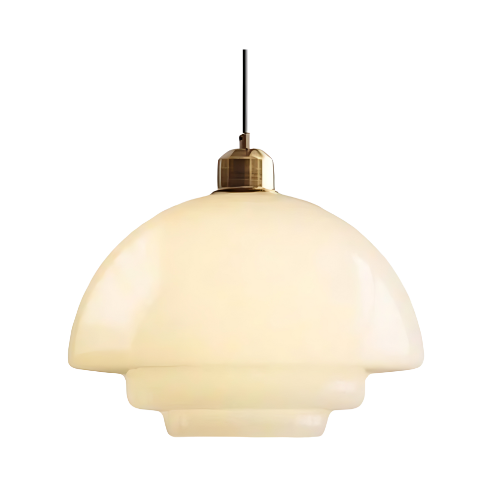 Vintage-Inspired Art Deco Drop Pendant Light