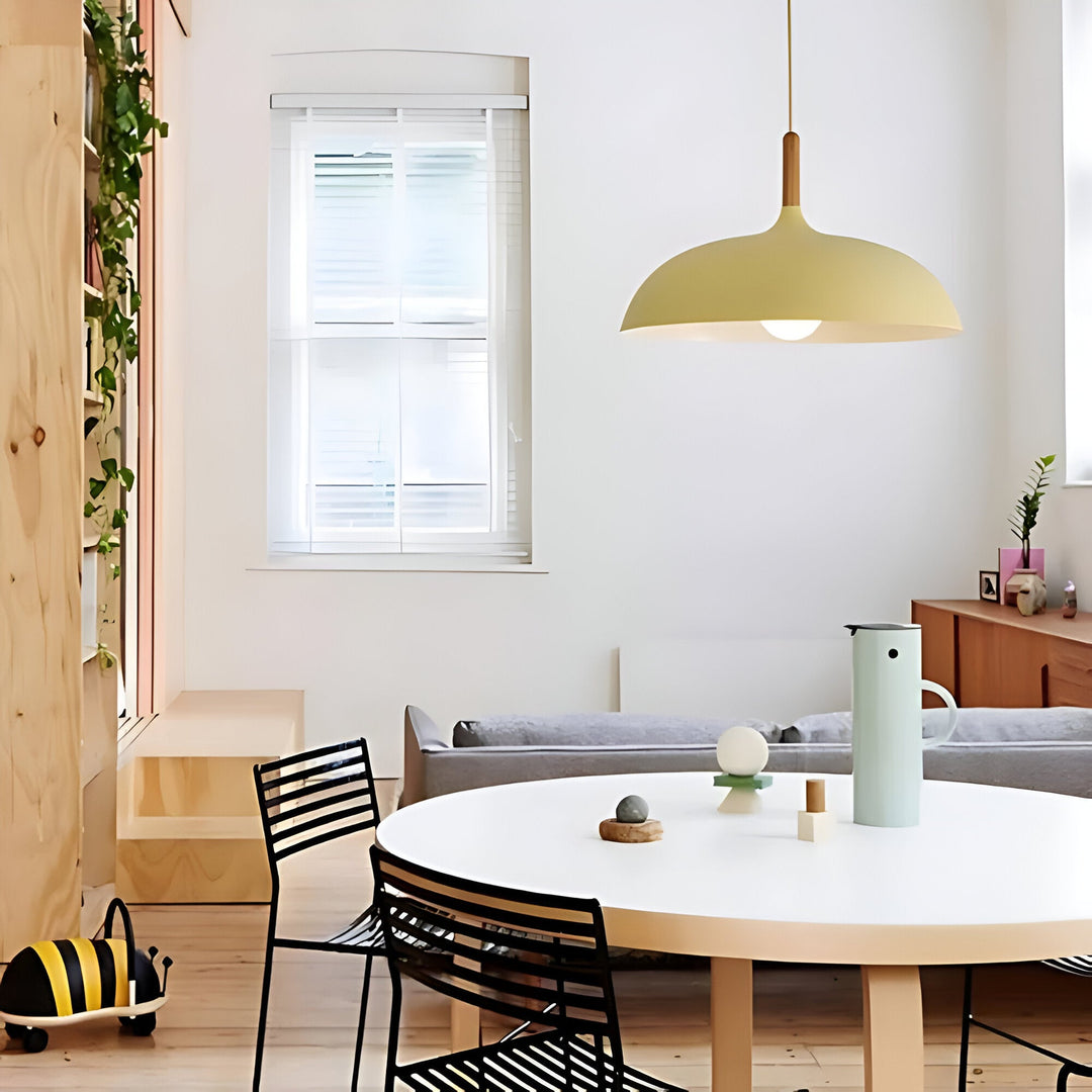 Minimalist Nordic Japandi Style Pendant Light