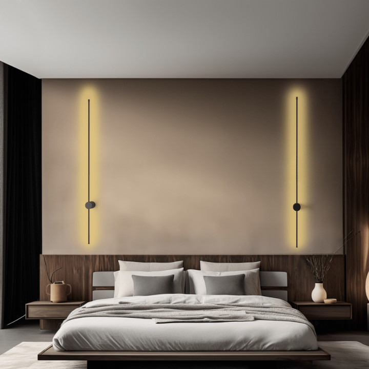 Contemporary Slim Linear Minimalist Wall Light