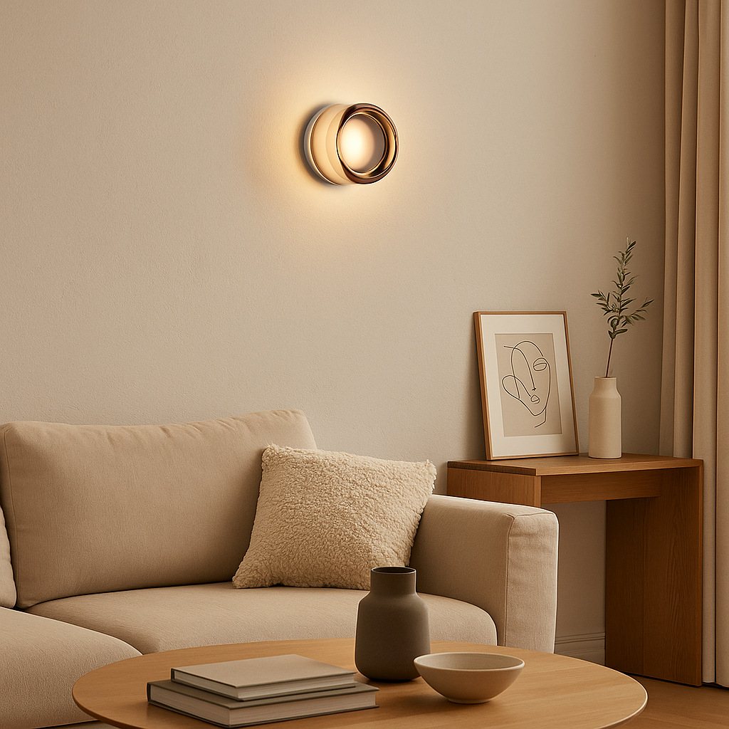 Modern Circular Wall Light