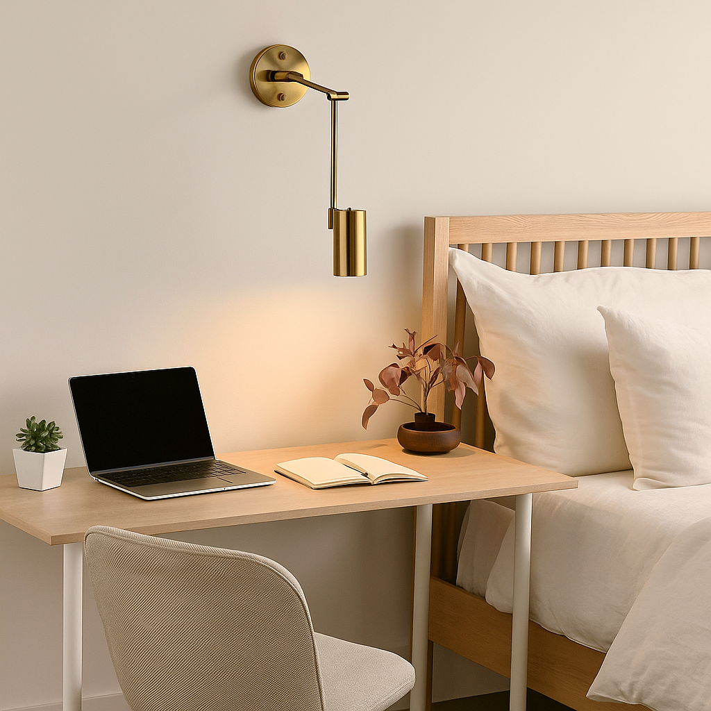 Modern Adjustable Arm Wall Light