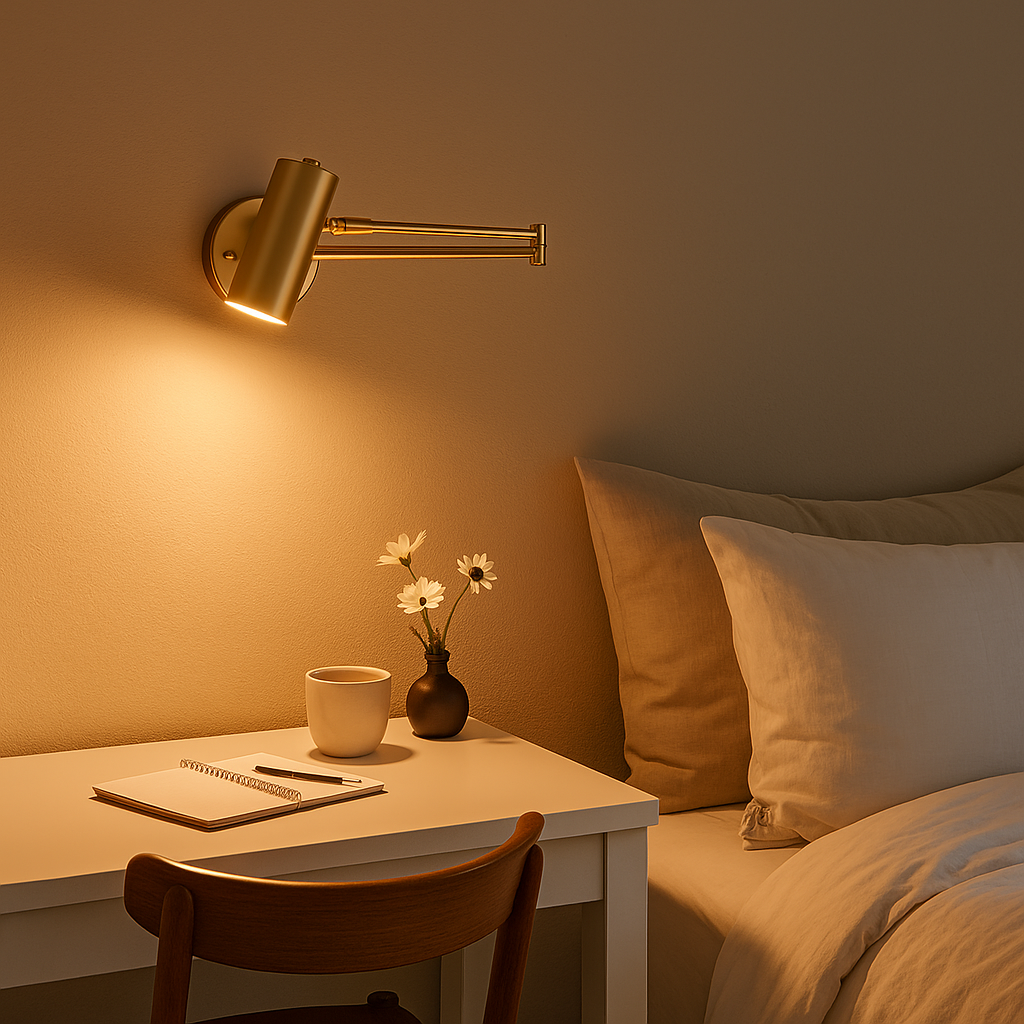 Modern Adjustable Arm Wall Light