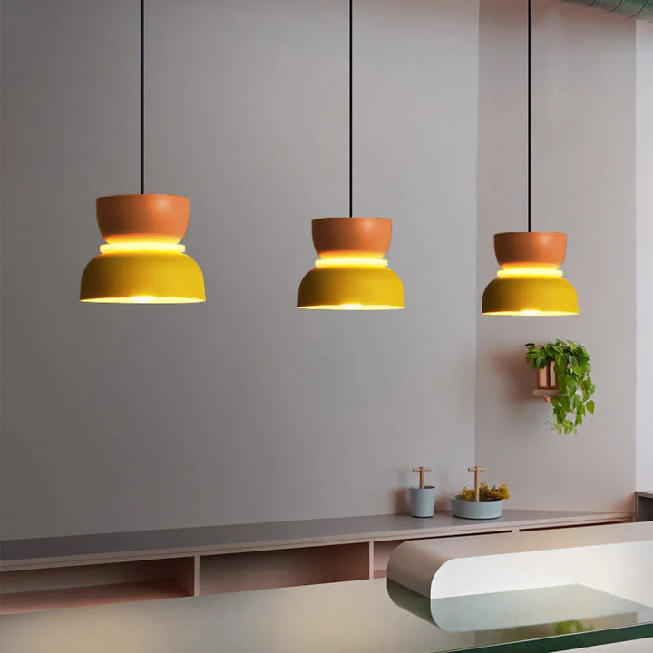 Scandinavian Style Dual-Tone LED Pendant Light