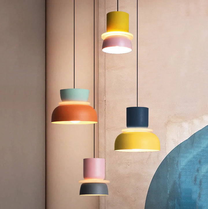 Scandinavian Style Dual-Tone LED Pendant Light