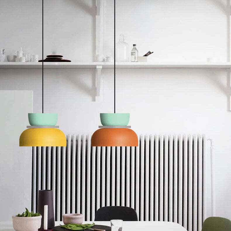 Scandinavian Style Dual-Tone LED Pendant Light