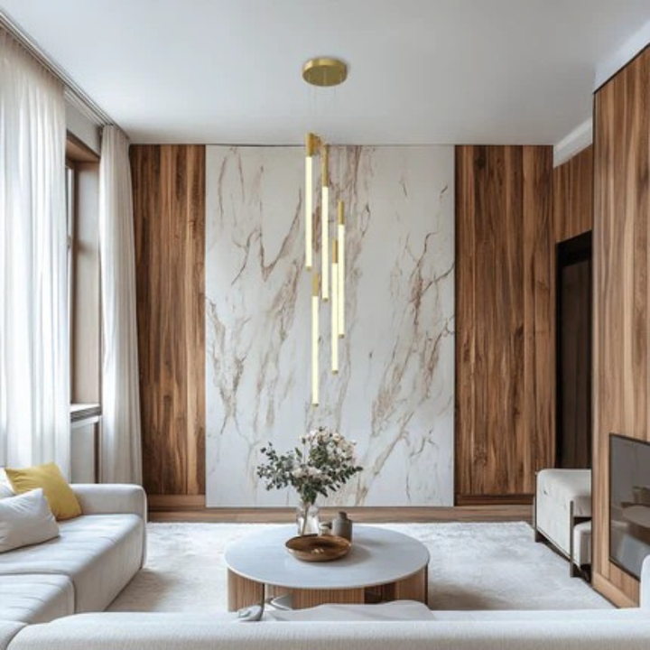 Contemporary Rainfall Inspired Multiple Lights Chandelier