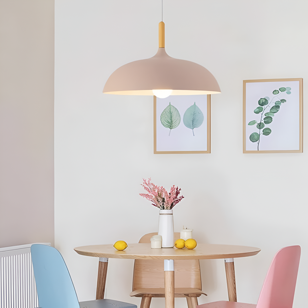 Minimalist Nordic Japandi Style Pendant Light