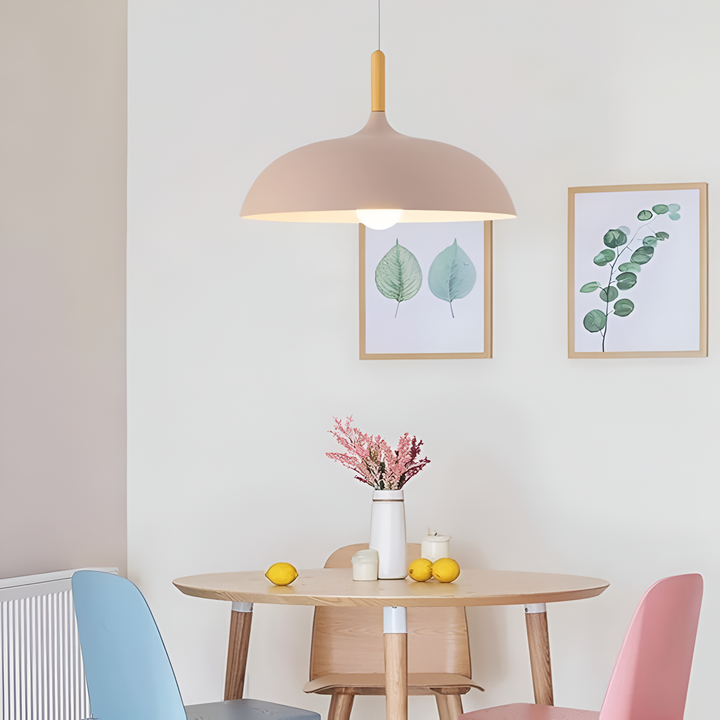 Minimalist Nordic Japandi Style Pendant Light