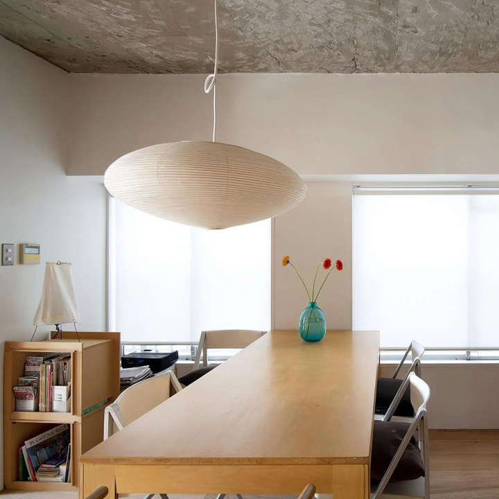 Japandi Origami Inspired Pendant Light