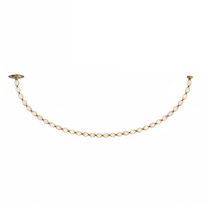 Art Deco Necklace-Inspired LED Chandelier