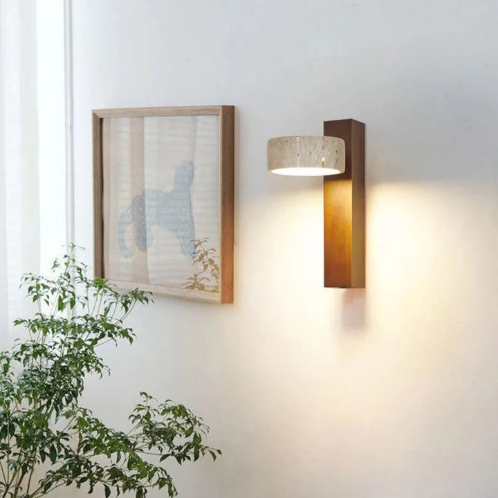 Minimalist Japanese-Inspired LED Wall Light