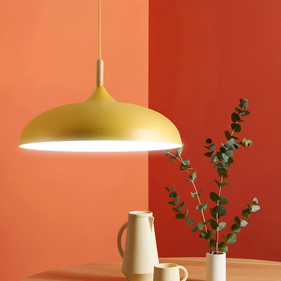Minimalist Nordic Japandi Style Pendant Light