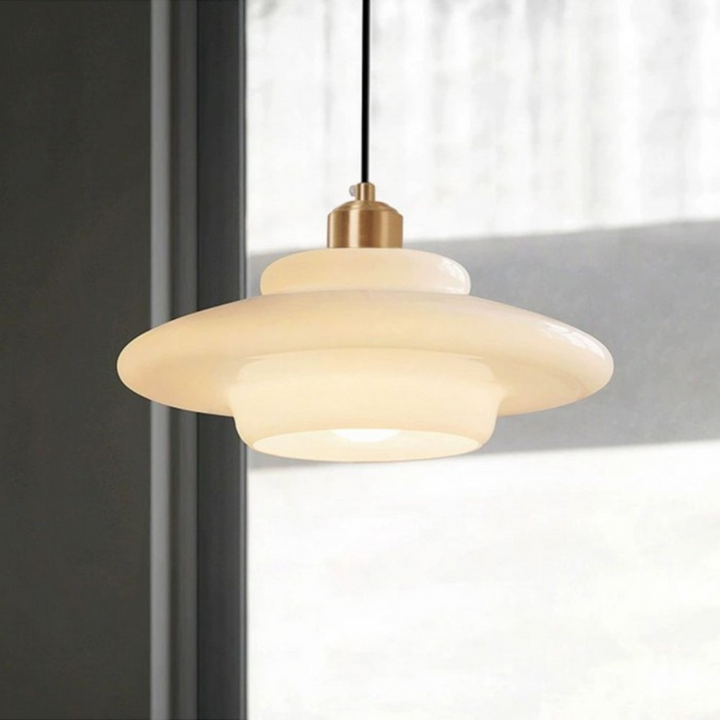 Vintage-Inspired Art Deco Drop Pendant Light