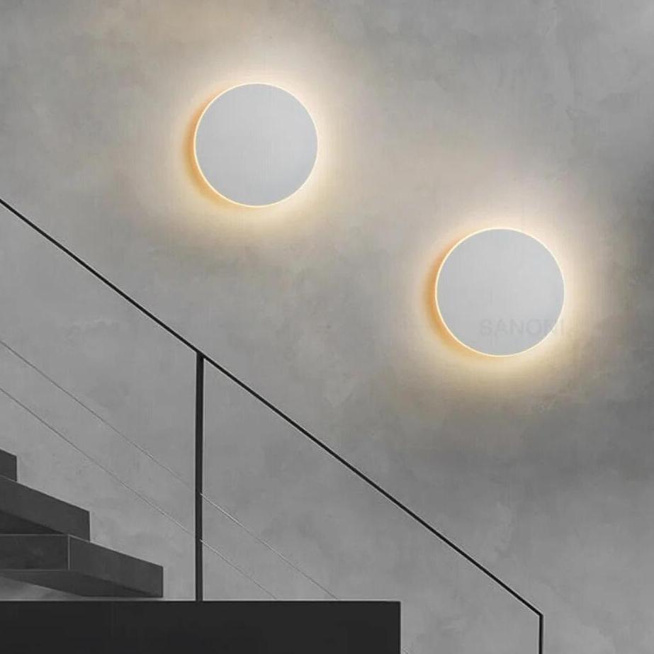 Contemporary Nordic Circular LED Wall Light