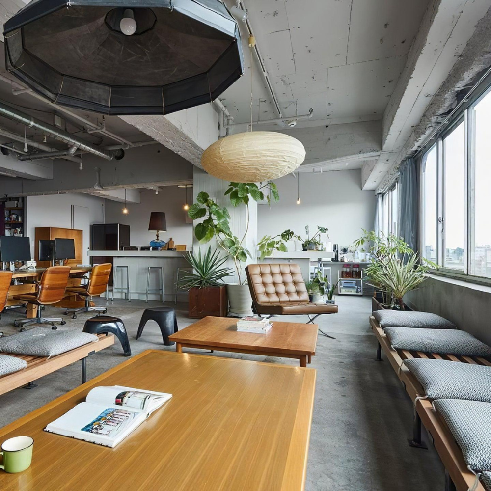 Japandi Origami Inspired Pendant Light