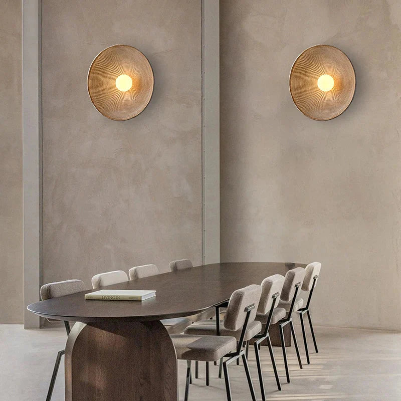 Classic Style Minimalist Circular LED Wall Light