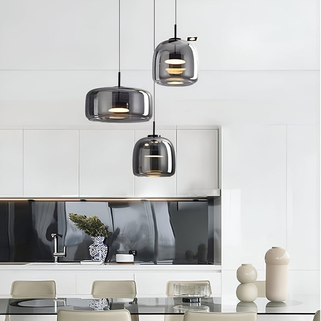 Mid-Century Retro-Influenced Pendant Light