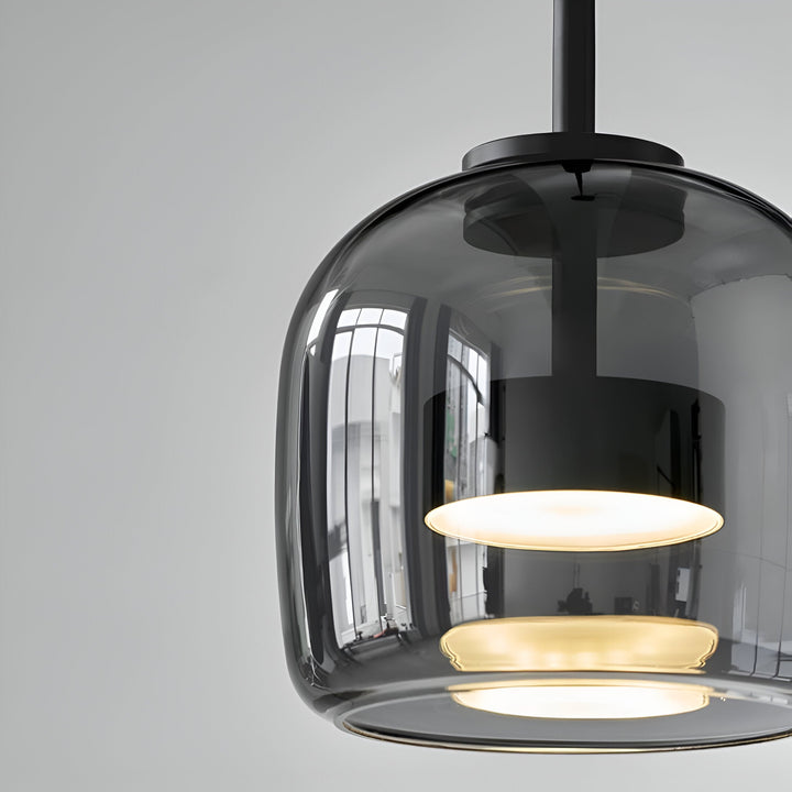 Mid-Century Retro-Influenced Pendant Light