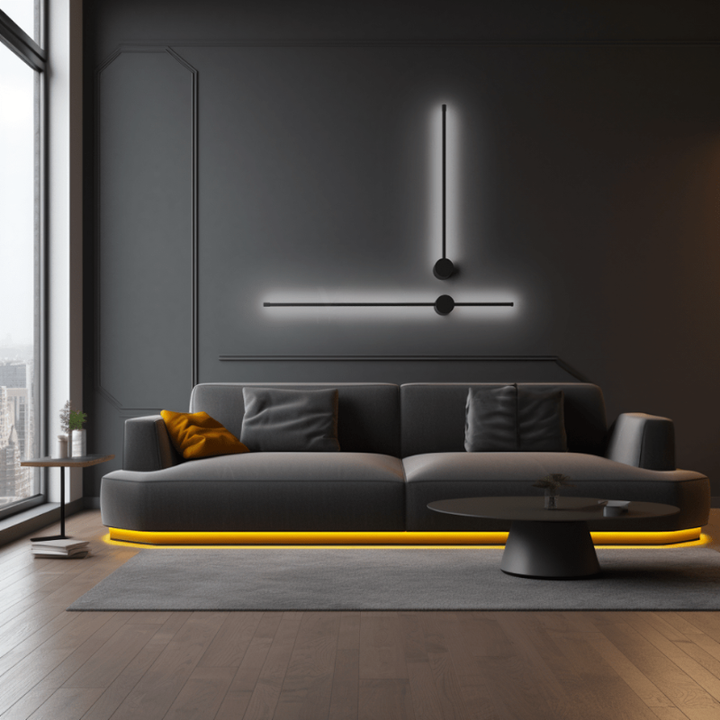 Contemporary Slim Linear Minimalist Wall Light