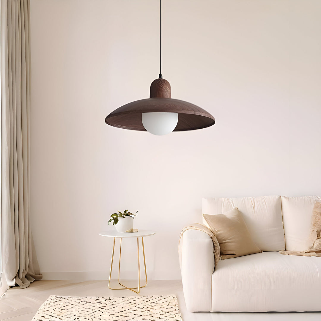 Minimalist Japanese-Inspired Wabi-Sabi Pendant Light