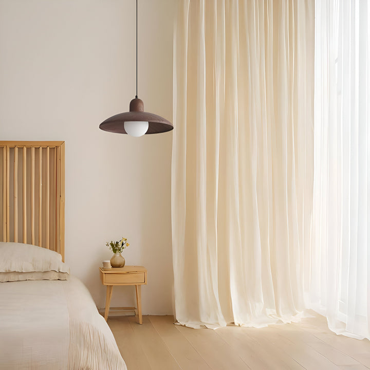 Minimalist Japanese-Inspired Wabi-Sabi Pendant Light