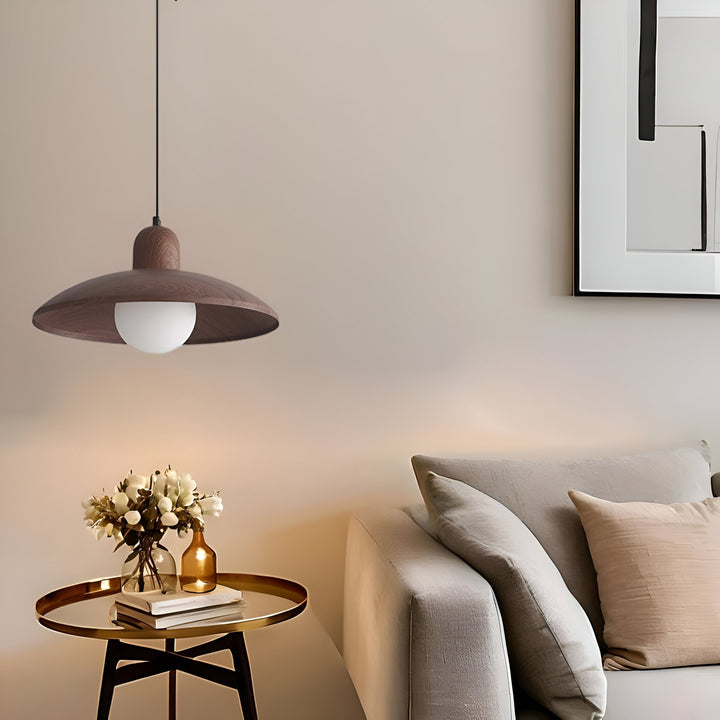 Minimalist Japanese-Inspired Wabi-Sabi Pendant Light