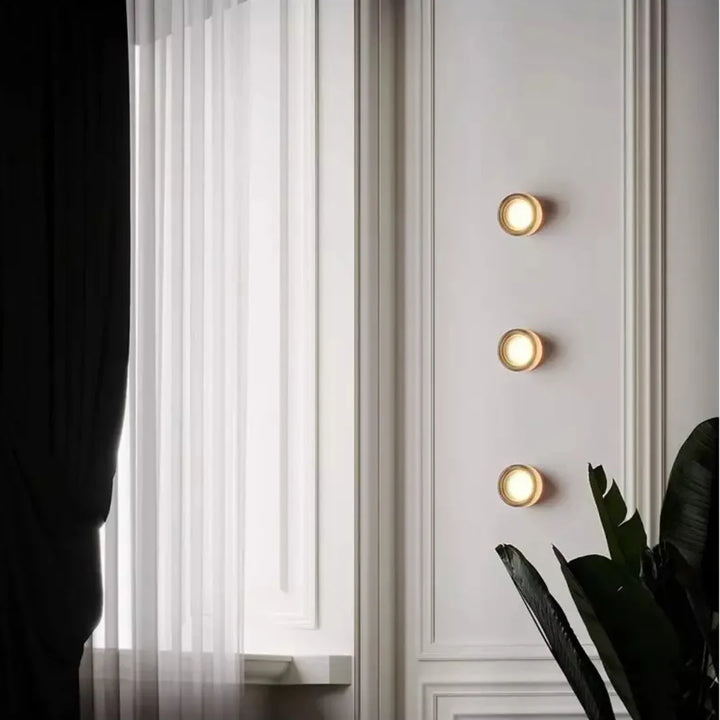 Modern Round Scandinavian LED Wall Light