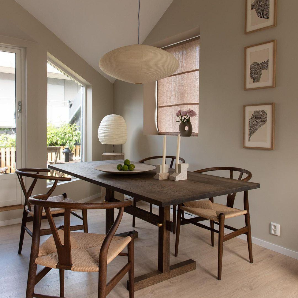 Japandi Origami Inspired Pendant Light