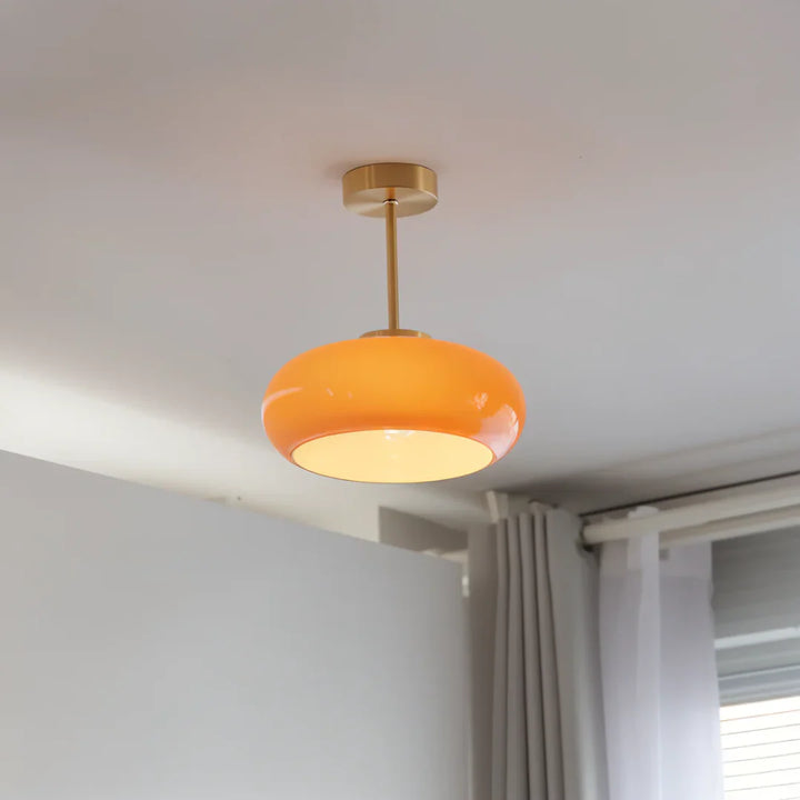 Retro Single Bulb Ceiling Light