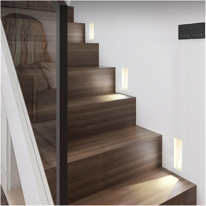 Modern Nordic Motion Sensor LED Stairway Wall Light