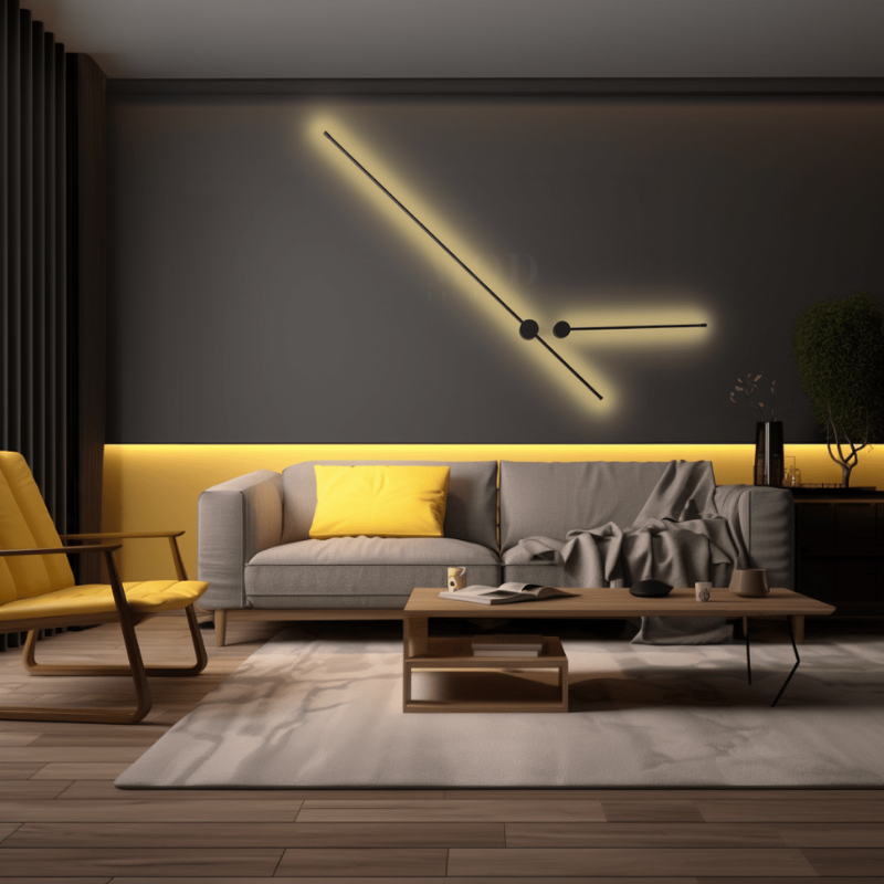 Contemporary Slim Linear Minimalist Wall Light