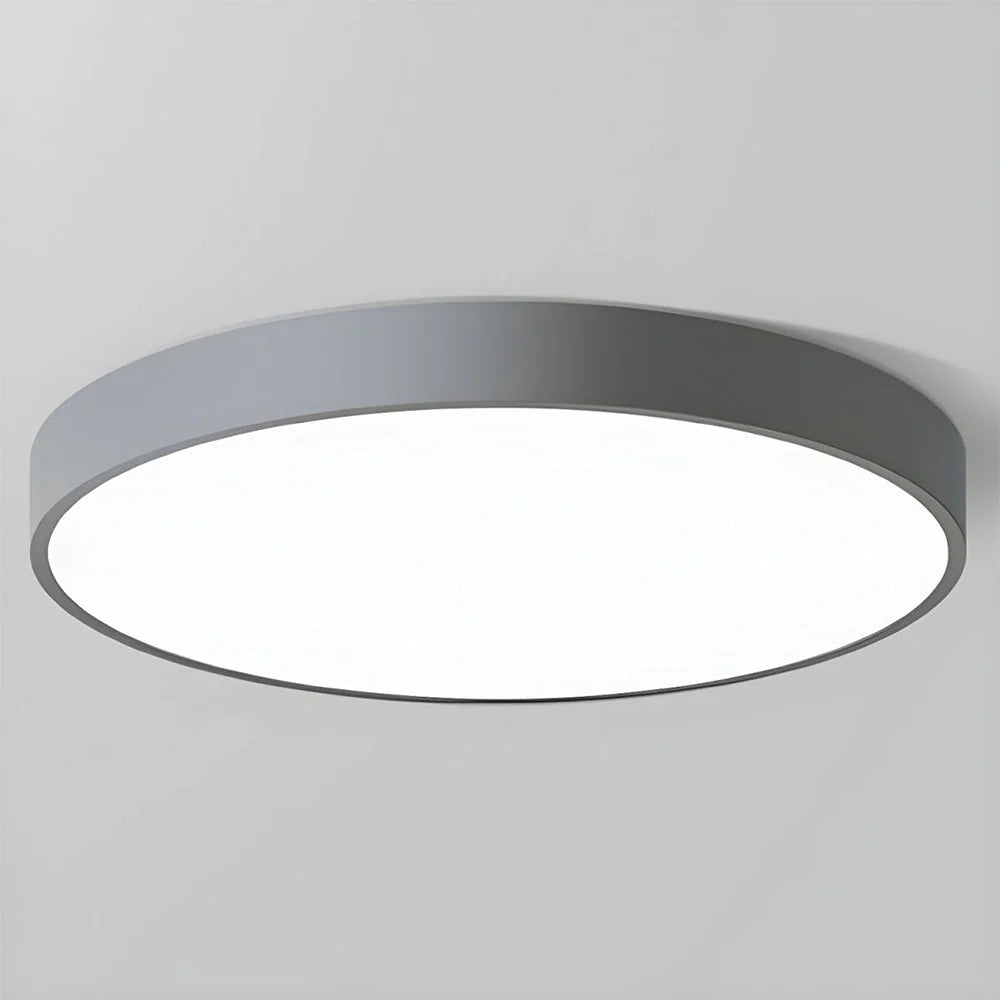 Geometric Scandinavian Round LED Ceiling Light
