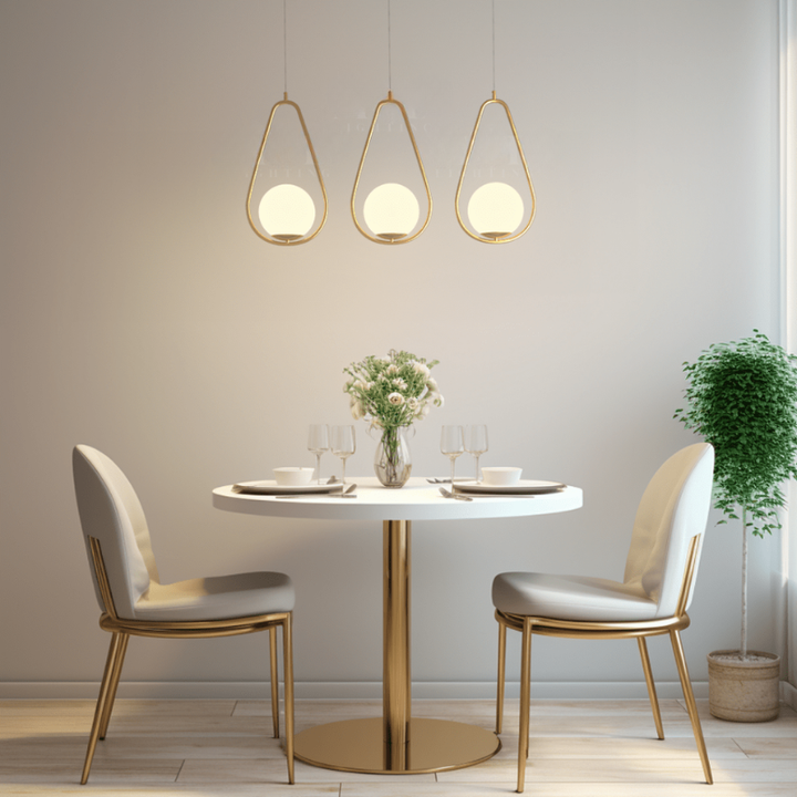 Contemporary Jewel-Inspired Pendant Light