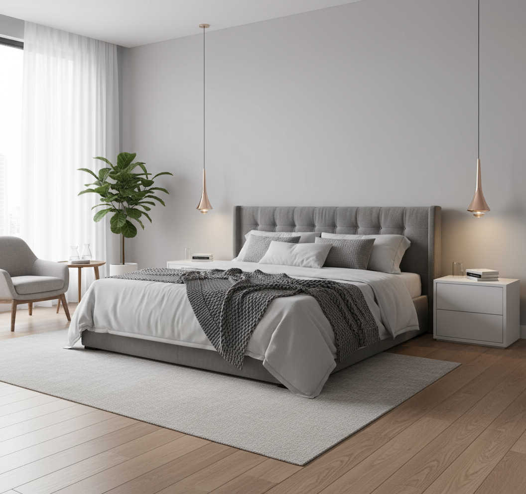 Teardrop 1-Light LED Modern Glass Pendant Light