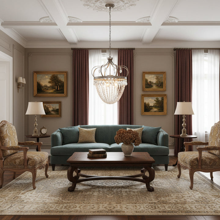 Raindrop Traditional Style Hanging Chandelier