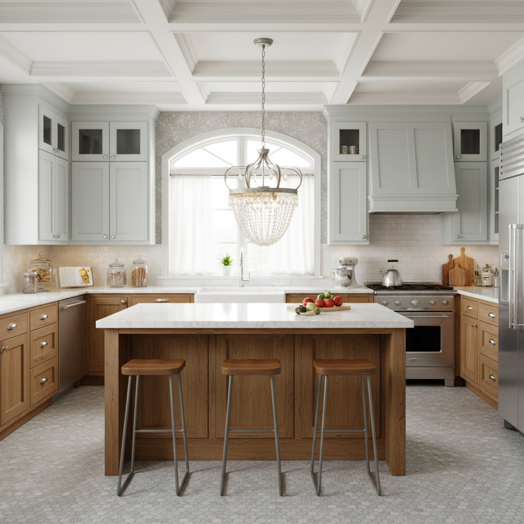 Raindrop Traditional Style Hanging Chandelier