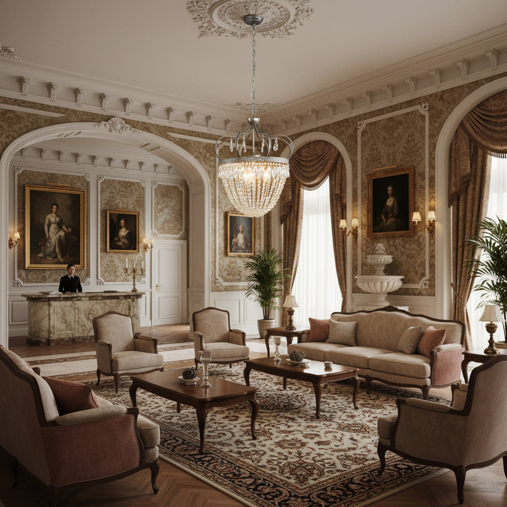 Raindrop Traditional Style Hanging Chandelier