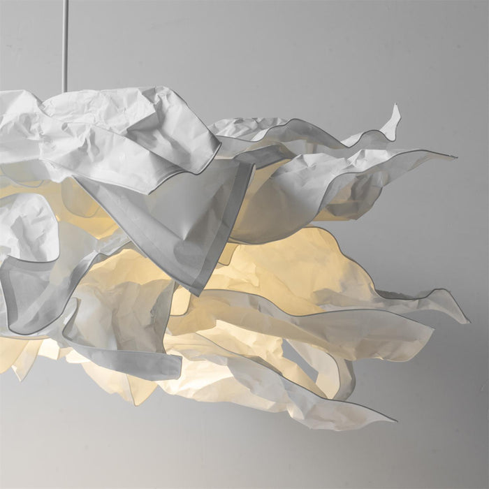 Nordic-Inspired Flower Shaped Pendant Light